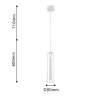 Подвесной светильник с лампочкой Favourite Aenigma 2557-1P+Lamps Gu10