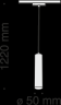 Трековый светильник 13W 4000К для магнитного шинопровода Track lamps Maytoni TR016-2-12W4K-B