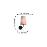 Бра с лампочкой Favourite Pfefferling 2364-1W+Lamps E14 Свеча