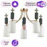 Потолочная люстра Odeon Light Candy с поддержкой Алиса 4861/5C-A