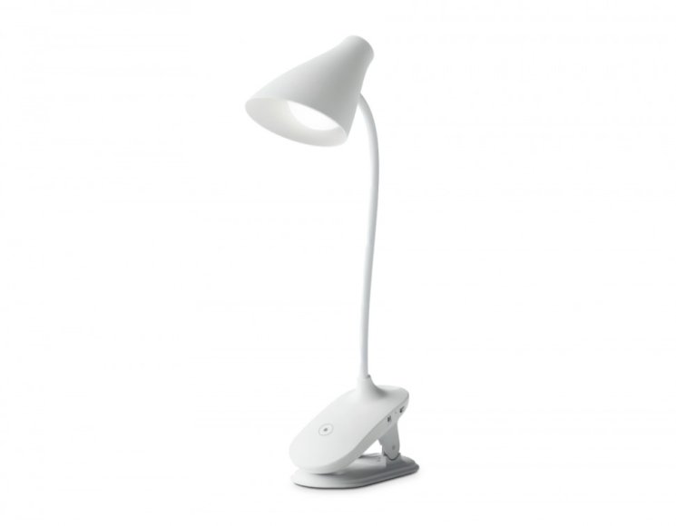 Настольная лампа с прищепкой, и аккумуляторной батареей Desk Ambrella light DE705