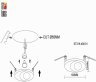 Встраиваемый светильник St Luce ST216.408.01