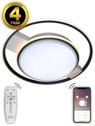 Потолочная светодиодная люстра с Bluetooth и пультом Natali Kovaltseva HIGH-TECH LED LAMPS 82001