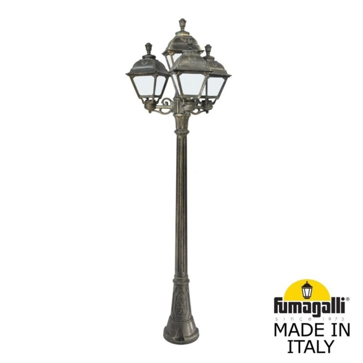 Уличный фонарь Fumagalli Artu Bisso/Cefa 3L U23.158.S30.BYF1R