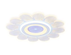 Потолочная светодиодная люстра с пультом д/у Ambrella light Acrylica AK4301