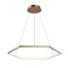 Подвесная светодиодная люстра Favourite Hexagon с поддержкой Маруся 2103-6P-М