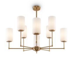 Люстра на штанге Agnes Freya FR5184PL-08BS