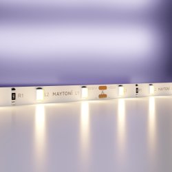5м. Светодиодная лента теплого цвета 3000К, 4,8W, 12V, 60LED, IP20 Led strip 20007