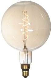 Лампа светодиодная Е27 4W 2200K янтарная GF-L-2108