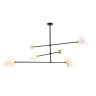 Люстра на штанге с лампочками Favourite Statera 3045-4P+Lamps E14 P45