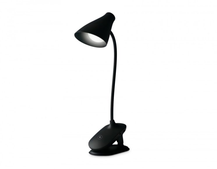 Настольная лампа с прищепкой, и аккумуляторной батареей Desk Ambrella light DE707