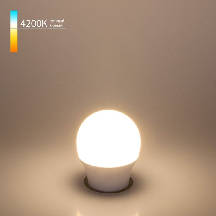 Светодиодная лампа E27 9W 4200K (белый) Elektrostandard Mini Classic LED 9W 4200K E27 (BLE2763) (a058930)