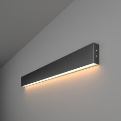 Линейный накладной светильник Elektrostandard 78см 15W 3000K черная шагрень 101-100-30-78 Grand (a042939)