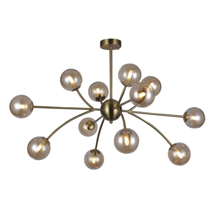 Люстра на штанге Escada Infinity 10164/12PL Copper