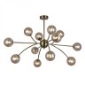 Люстра на штанге Escada Infinity 10164/12PL Copper