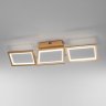 Потолочный светодиодный светильник Eurosvet Maya 90223/3 матовое золото (a050147)