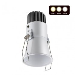 Встраиваемый светодиодный светильник с диммером Novotech Lang 358906