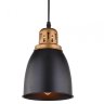 Светильник с ретро лампой Arte Lamp Eurica A4248SP-1BK+Retro Lamps