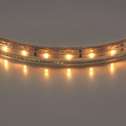 1м. Светодиодная лента теплого цвета 3528, 2800К, 220V, 60LED/m, IP65 Lightstar 402002