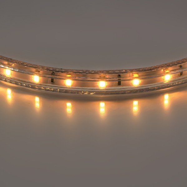 1м. Светодиодная лента теплого цвета 3528, 2800К, 220V, 60LED/m, IP65 Lightstar 402002