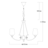 Люстра подвесная MW-Light Palermo 386017706