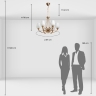 Люстра подвесная MW-Light Palermo 386017706