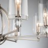 Подвесная люстра с лампочками Favourite Stine 2704-8P+Lamps E14 Свеча