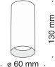 Потолочный светильник Maytoni Alfa C010CL-01GF