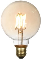 Лампа светодиодная Е27 6W 2600K янтарная GF-L-2106