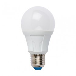 Диммируемая светодиодная лампа E27 10W 6500K (холодный) Uniel LED-A60 10W-6500K-E27-FR-DIM PLP01WH (UL-00004285)