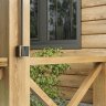 Выключатель двухклавишный влагозащищенный Gallant (черный/хром) Werkel W5020235