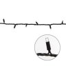 Гирлянда светодиодная 10м с эффектом мерцания. IP67 Uniel UL-00003942 (ULD-S1000-120-TBK)