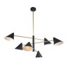 Люстра на штанге с лампочками F-Promo Trikoniya 3089-6P+Lamps E14 P45