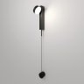 Настенный светодиодный диммируемый светильник Elektrostandard Orco 40112/LED черный (a057590)