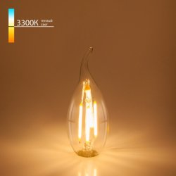 Филаментная светодиодная лампа E14 9W 3300K (теплый) C35 BLE1428 Elektrostandard (a050138)