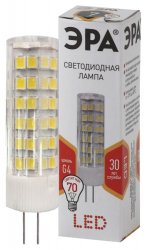 Светодиодная лампа G4 7W 4000К (белый) Эра LED JC-7W-220V-CER-827-G4 (Б0027859)