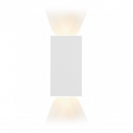 Настенный светильник iLedex Double ZD8160-12W 3000K matt white