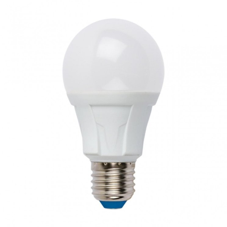 Диммируемая светодиодная лампа E27 10W 4000K (белый) Uniel LED-A60 10W-4000K-E27-FR-DIM PLP01WH (UL-00004286)