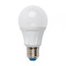 Диммируемая светодиодная лампа E27 10W 4000K (белый) Uniel LED-A60 10W-4000K-E27-FR-DIM PLP01WH (UL-00004286)