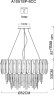 Подвесная люстра Arte Lamp Nicoletta A1051SP-8CC