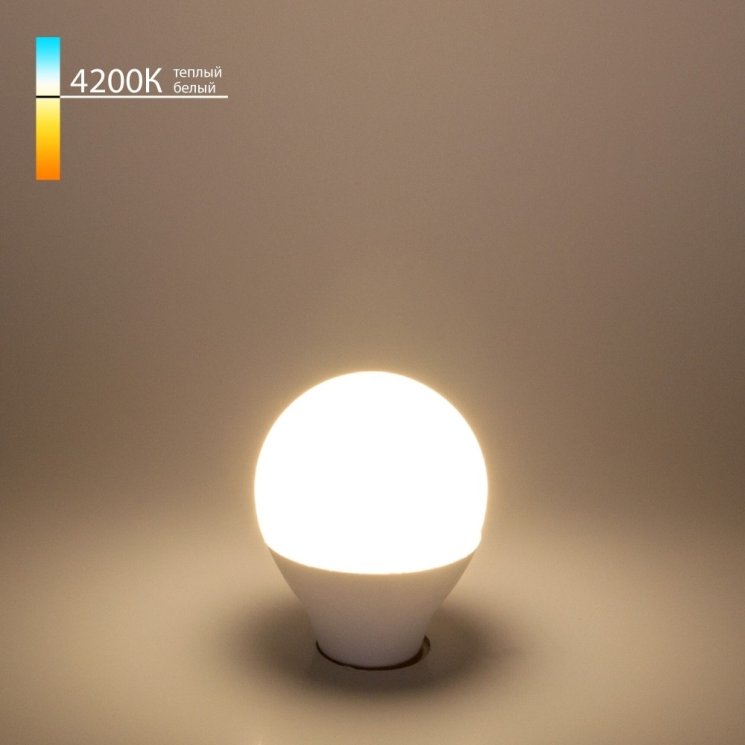 Светодиодная лампа E14 9W 4200K (белый) Elektrostandard Mini Classic LED 9W 4200K E14 (BLE1443) (a058933)