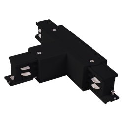 Коннектор Т-образный для трехфазного шинопровода левый Elektrostandard TRC-1-3-TL-BK / Коннектор Т-образный для трехфазного шинопровода левый (черный) (a039550)