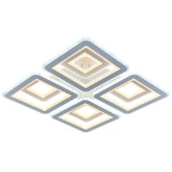 Светодиодная диммируемая люстра с ПДУ Profit Light 8009/4+4 WHT D