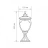 Andromeda S (GLYF-8024S) черное золото Уличный ландшафтный светильник Elektrostandard 4690389042744 (a027999)