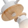 Потолочная люстра Arte Lamp Tyler с поддержкой Алиса A1031PL-3WH-A