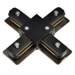Коннектор X-образный (UL-00001282) Volpe UBX-Q121 K41 Black 1 Polybag