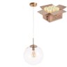 Светильник с ретро лампой Arte Lamp Volare A1930SP-1AB+Retro Lamps