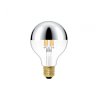 Ретро лампа E27 6W 2700К (теплый) Loft it Edison Bulb G80LED Chrome