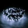 10м. Электрогирлянда ''Нить'' с контроллером (холодный) 100LED IP20 Vegas 55063