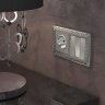 Розетка с заземлением (cеребряный рифленый) Werkel W1171009